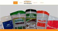 Desktop Screenshot of elcoplastsac.com